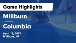 Millburn  vs Columbia  Game Highlights - April 12, 2023