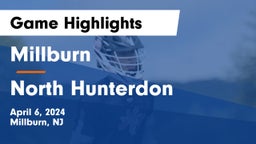 Millburn  vs North Hunterdon  Game Highlights - April 6, 2024