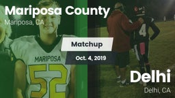 Matchup: Mariposa County vs. Delhi  2019