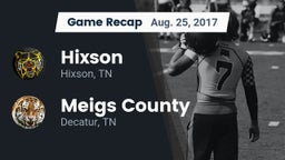 Recap: Hixson  vs. Meigs County  2017