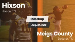 Matchup: Hixson  vs. Meigs County  2018