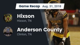 Recap: Hixson  vs. Anderson County  2018