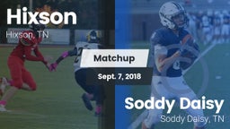 Matchup: Hixson  vs. Soddy Daisy  2018