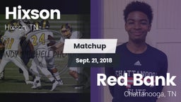 Matchup: Hixson  vs. Red Bank  2018