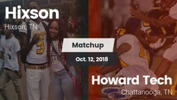 Matchup: Hixson  vs. Howard Tech  2018