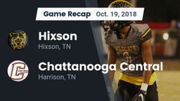 Recap: Hixson  vs. Chattanooga Central  2018
