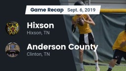 Recap: Hixson  vs. Anderson County  2019