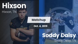 Matchup: Hixson  vs. Soddy Daisy  2019