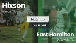 Matchup: Hixson  vs. East Hamilton  2019