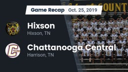 Recap: Hixson  vs. Chattanooga Central  2019