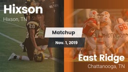 Matchup: Hixson  vs. East Ridge  2019