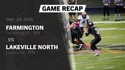 Recap: Farmington  vs. Lakeville North  2016