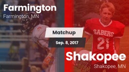 Matchup: Farmington High vs. Shakopee  2017