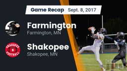 Recap: Farmington  vs. Shakopee  2017