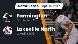Recap: Farmington  vs. Lakeville North  2017