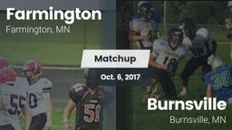 Matchup: Farmington High vs. Burnsville  2017