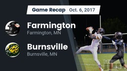Recap: Farmington  vs. Burnsville  2017