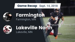 Recap: Farmington  vs. Lakeville North  2018