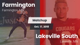 Matchup: Farmington High vs. Lakeville South  2018
