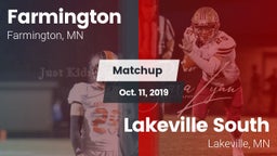 Matchup: Farmington High vs. Lakeville South  2019