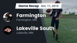 Recap: Farmington  vs. Lakeville South  2019