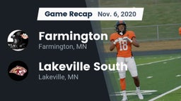 Recap: Farmington  vs. Lakeville South  2020