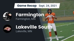 Recap: Farmington  vs. Lakeville South  2021