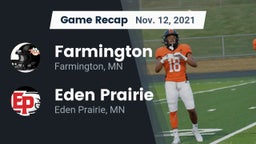 Recap: Farmington  vs. Eden Prairie  2021