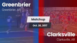 Matchup: Greenbrier High vs. Clarksville  2017
