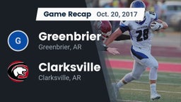 Recap: Greenbrier  vs. Clarksville  2017