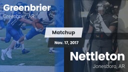 Matchup: Greenbrier High vs. Nettleton  2017
