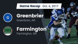 Recap: Greenbrier  vs. Farmington  2017