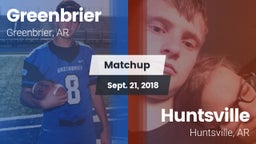 Matchup: Greenbrier High vs. Huntsville  2018