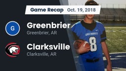 Recap: Greenbrier  vs. Clarksville  2018