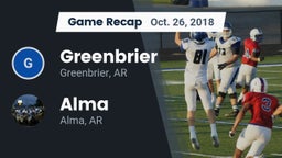 Recap: Greenbrier  vs. Alma  2018