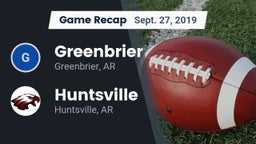 Recap: Greenbrier  vs. Huntsville  2019