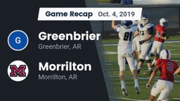 Recap: Greenbrier  vs. Morrilton  2019