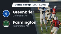 Recap: Greenbrier  vs. Farmington  2019