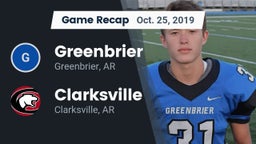 Recap: Greenbrier  vs. Clarksville  2019