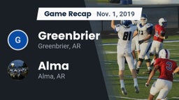 Recap: Greenbrier  vs. Alma  2019
