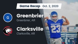 Recap: Greenbrier  vs. Clarksville  2020