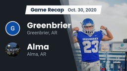 Recap: Greenbrier  vs. Alma  2020