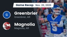 Recap: Greenbrier  vs. Magnolia  2020