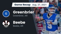 Recap: Greenbrier  vs. Beebe  2021