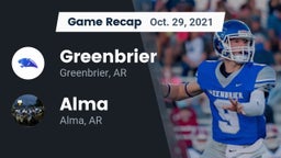 Recap: Greenbrier  vs. Alma  2021