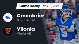 Recap: Greenbrier  vs. Vilonia  2021