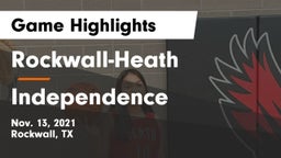 Rockwall-Heath  vs Independence  Game Highlights - Nov. 13, 2021