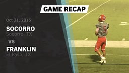 Recap: Socorro  vs. Franklin  2016