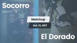 Matchup: Socorro  vs. El Dorado  2017