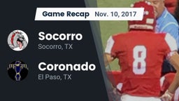 Recap: Socorro  vs. Coronado  2017